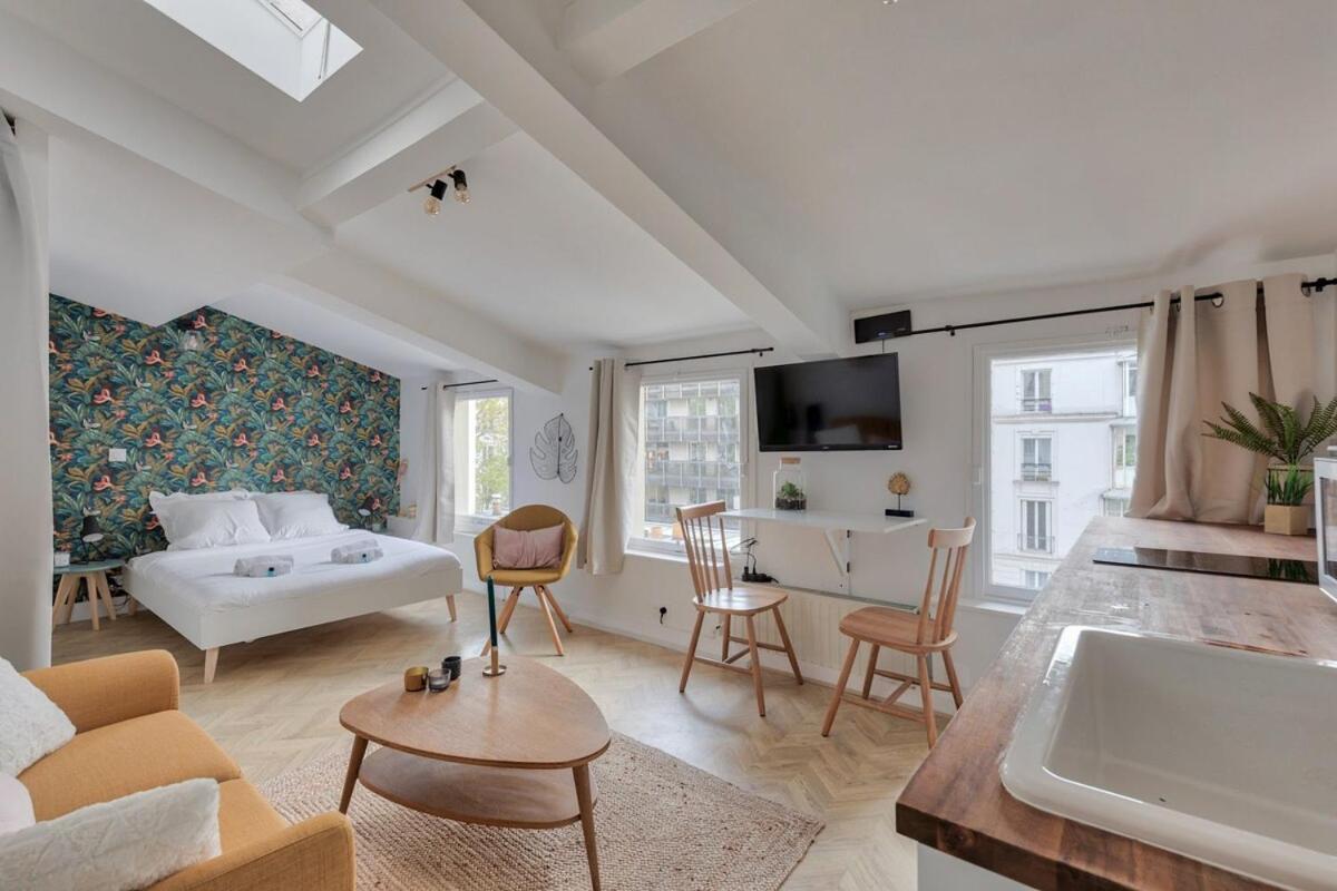 Appartement Cosy Proche Arc Triomphe - 2P Parijs Buitenkant foto
